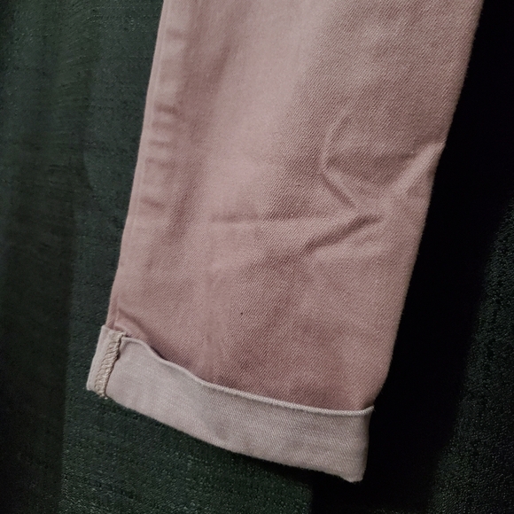 LC Cuffed Skiny Ankle Mauve Jeans LC Lauren Conrad SZ 10 - Picture 4 of 5
